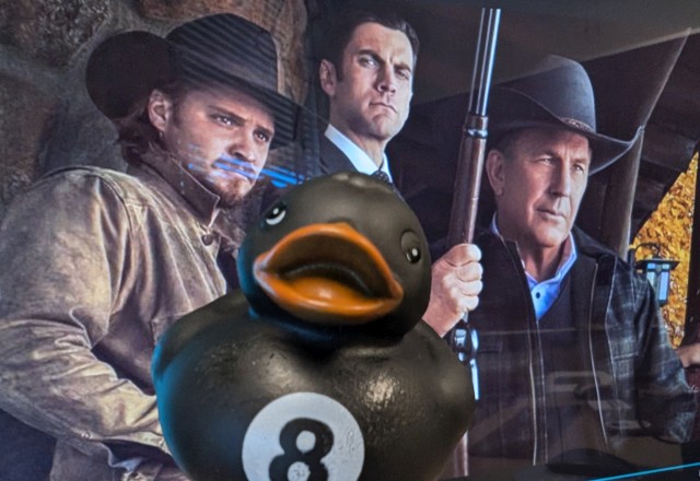 Ocho, my rubber duck