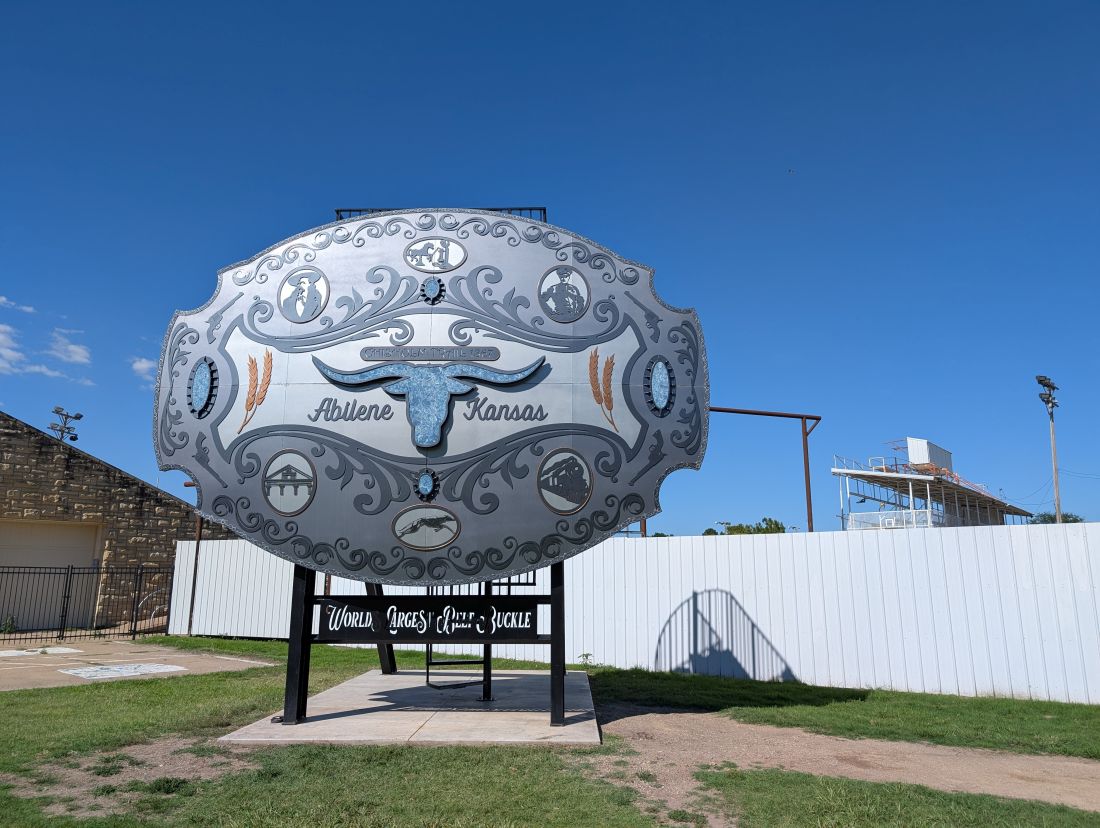big belt buckle in Kansas